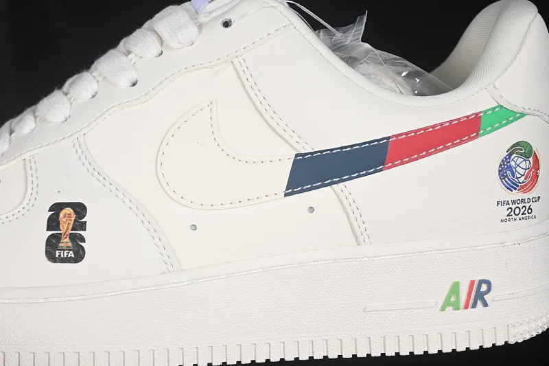 All categories Nk Air Force 1 Air Force series Nk Air Force 1 Low Air Force low top Nike Air Force 1'07 Low World Cup theme Air Force 1 low top casual sneakers DW8806-014